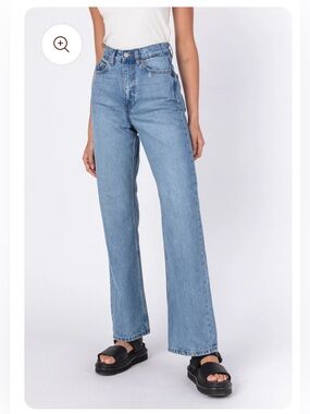 DR DENIM Echo Jeans Blue Jay Wide Leg Jeans
